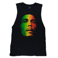 Bob Marley - Rasta Portrait Mens Tank Top