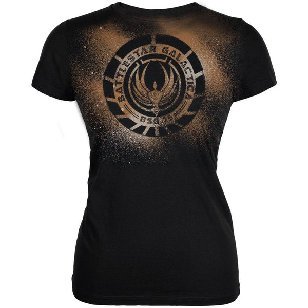 Battlestar Galactica - Crest Juniors T Shirt
