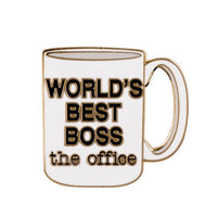 The Office - Worlds Best Boss Mug Pin