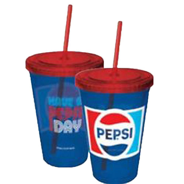 Pepsi - Have A Pepsi Day 16 Oz Tumbler With Straw
