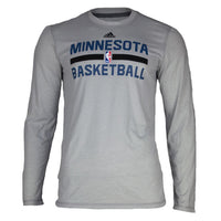 Minnesota Timberwolves - On Court Mens Long Sleeve Practice T Shirt