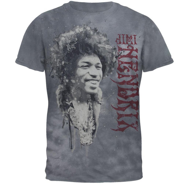 Jimi Hendrix - Portrait Tie Dye Mens T Shirt