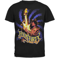 Jimi Hendrix - Burning Desire Mens T Shirt