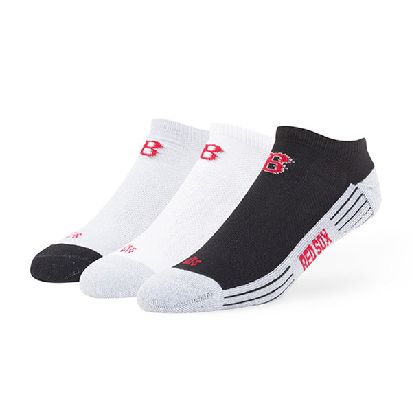 Boston Red Socks - Tonal Float 3 Pack No Show Socks