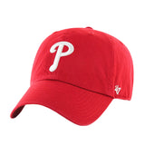 Philadelphia Phillies - Logo Clean Up Red Adjustable Baseball Cap