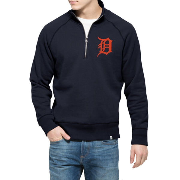 Detroit Tigers - Cross Check 1/4 Zip Pullover Sweater