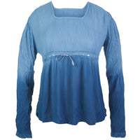 Dip Dye - Peasant Blouse