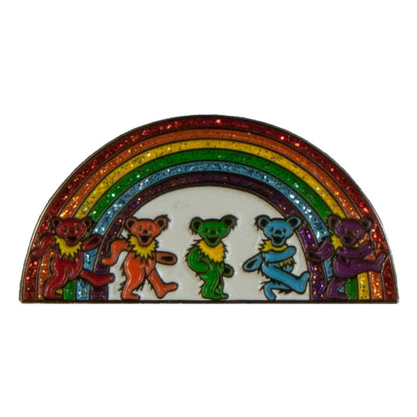 Grateful Dead - Rainbow Bears Enamel Pin