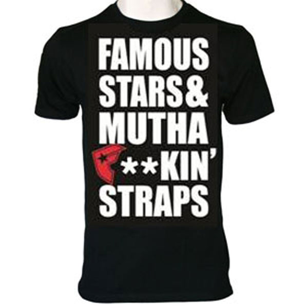 Famous Stars & Straps - F'in Straps Black T-Shirt