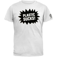 Keep A Breast - Plastic Sucks! T-Shirt
