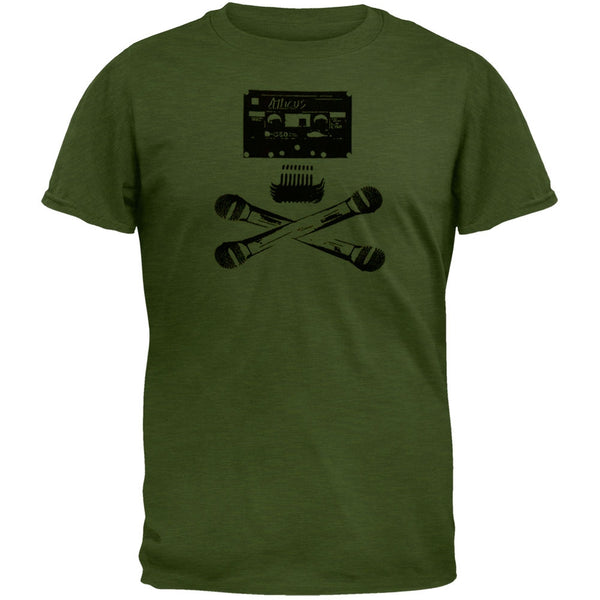 Atticus - Skullsette Olive Adult T-Shirt
