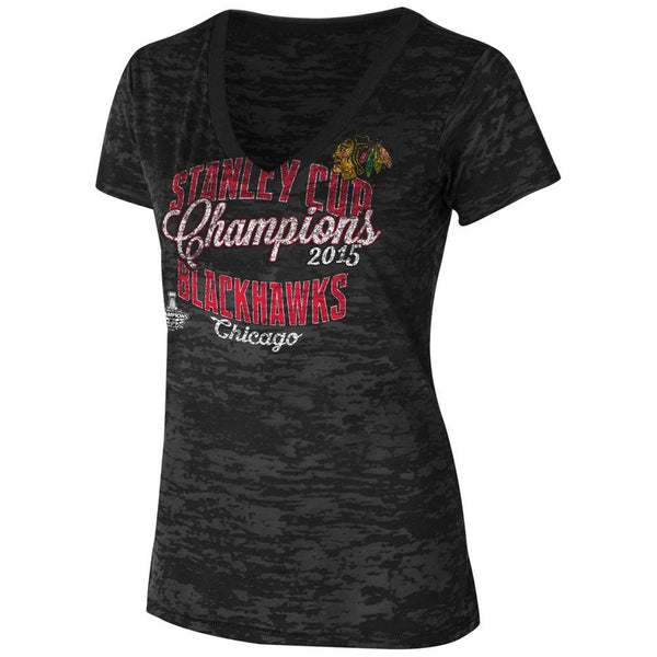 Chicago Blackhawks - 2015 Stanley Cup Champions All-Star Juniors T-Shirt