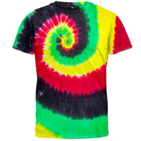 Rasta Spiral - Tie Dye T-Shirt