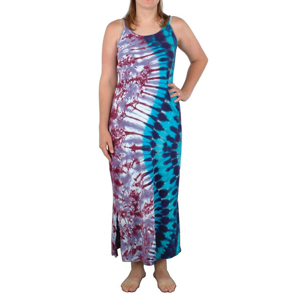 S-Pattern Tie-Dye - Juniors Tank Dress