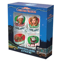 Christmas Vacation - Scenes 4 Pack Shot Glass Set