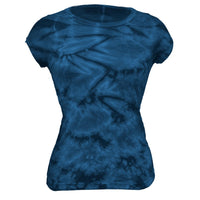 Blue Crinkle - Juniors T-Shirt