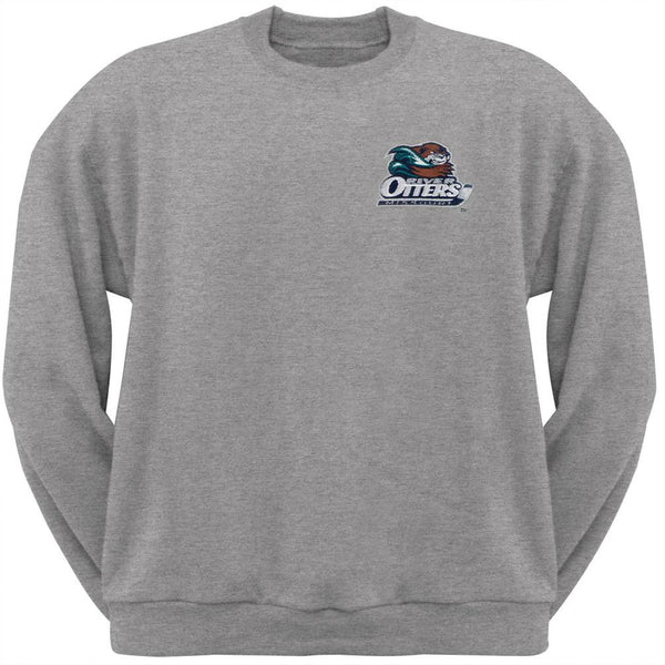 Missouri River Otters - Crest Logo Adult Crew Sweatshirt