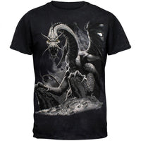 Black Dragon Tie Dye T-Shirt
