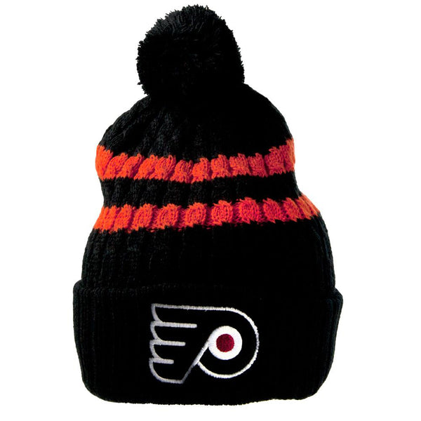 Philadelphia Flyers - Logo Blue Bird Adult Adult Pom Pom Knit Hat