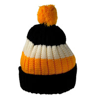Pittsburgh Penguins - Logo Slope Adult Pom Pom Knit Hat
