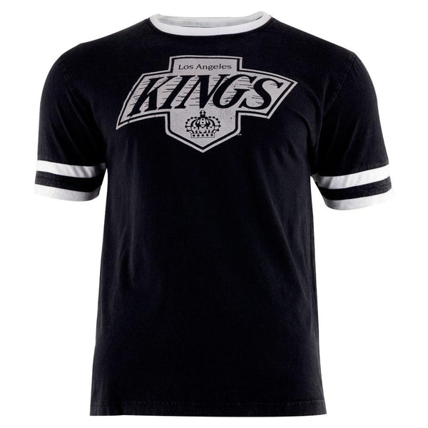 Los Angeles Kings - Logo Remote Control Black Adult Jersey T-Shirt