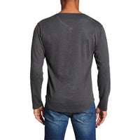 San Francisco Giants - Chest Logo Primo Adult Henley Long Sleeve T-Shirt
