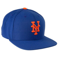 New York Mets - 1962 Logo MLB 400 Adult Flat Brim Snapback Cap
