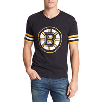 Boston Bruins - Logo Hat Trick Adult Jersey T-Shirt