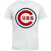 Chicago Cubs - Logo The Heavy Vintage Pocket Adult T-Shirt