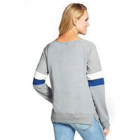 Los Angeles Dodgers - Logo Deal Juniors Scoop Neck Pocket Sweatshirt