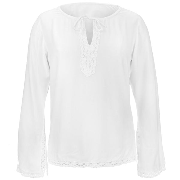 White Lace - Kurta Blouse