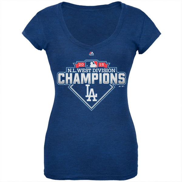 Los Angeles Dodgers - NL West 2015 Champs Soft Juniors T-Shirt