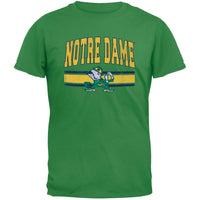 Notre Dame Fighting Irish - Distressed Bar Logo Vintage Adult Soft T-Shirt