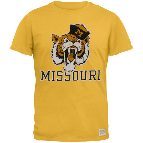 Missouri Tigers - Distressed Tiger Vintage Adult Soft T-Shirt