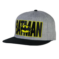 Batman - Logo In Name Wool Snapback Cap