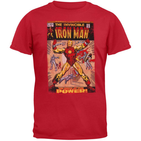 Iron Man - Invincible Iron Man Soft Adult T-Shirt