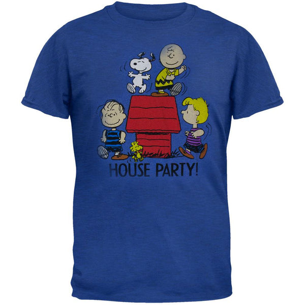 Peanuts - House Party Adult T-Shirt