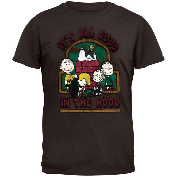 Peanuts - Good in the Hood Adult T-Shirt