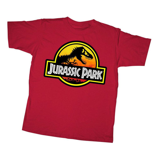 Jurassic Park - Outline Logo Youth T-Shirt