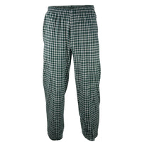 Green Plaid Adult Pajama Pants