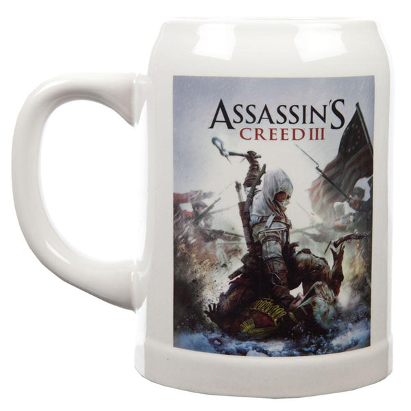 Assassin's Creed III - Cover Art Ceramic Stein