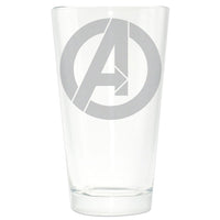 Captain America - Shield Medallion Pint Glass