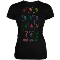 Bob Marley - Robert Nesta Marley Black Juniors T-Shirt