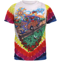 Grateful Dead - Summer Tour Bus Tie Dye T-Shirt