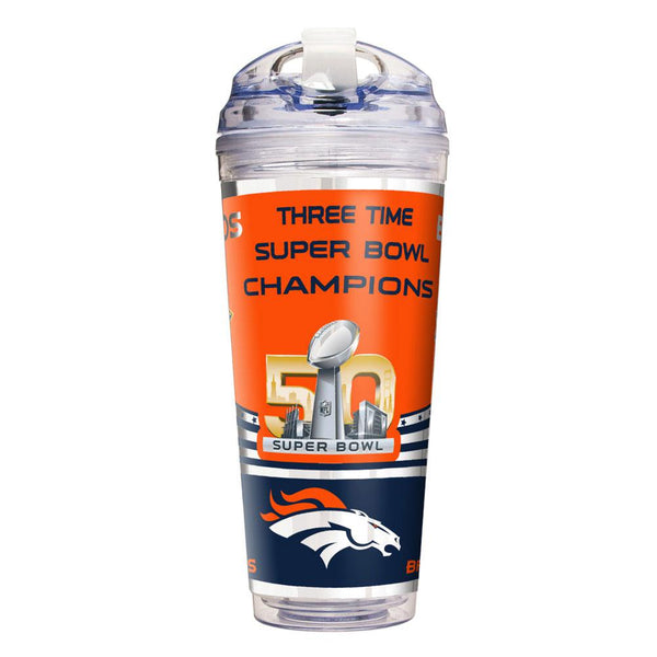 Denver Broncos - Super Bowl 50 Champs 24 oz. Double Wall Acrylic Tumbler