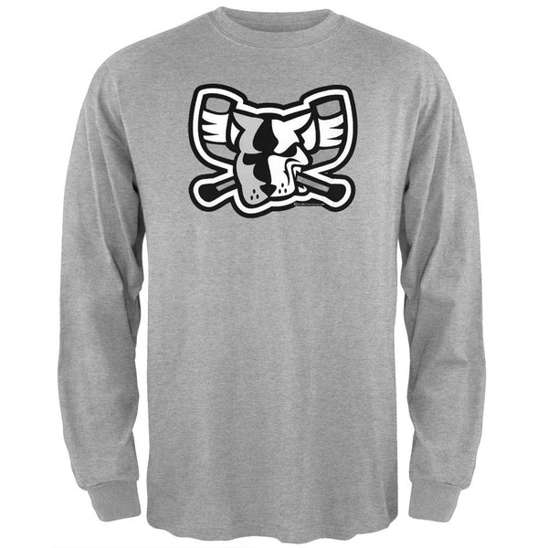 Richmond Riverdogs - Black and White Mad Dog Long Sleeve T-Shirt