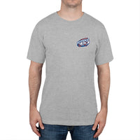 Richmond Riverdogs - Crest Print Logo Grey T-Shirt