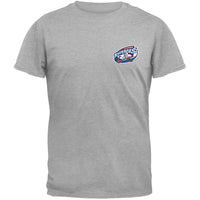 Richmond Riverdogs - Crest Print Logo Grey T-Shirt