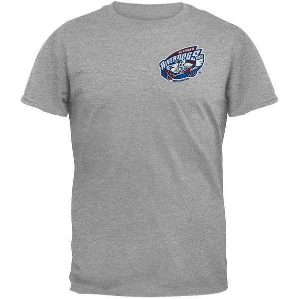 Richmond Riverdogs - Dual Logo Grey T-Shirt