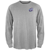 Richmond Riverdogs - Logo Striped Trim Grey Sweatshirt